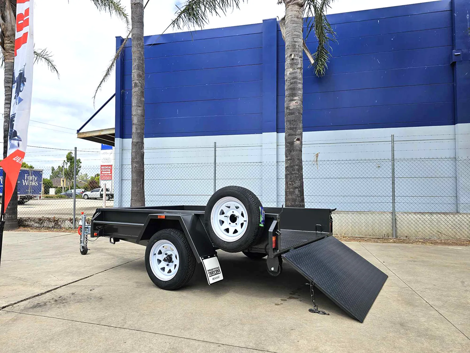 8x5 galvanised golf buggy trailers for sale bendigo -1