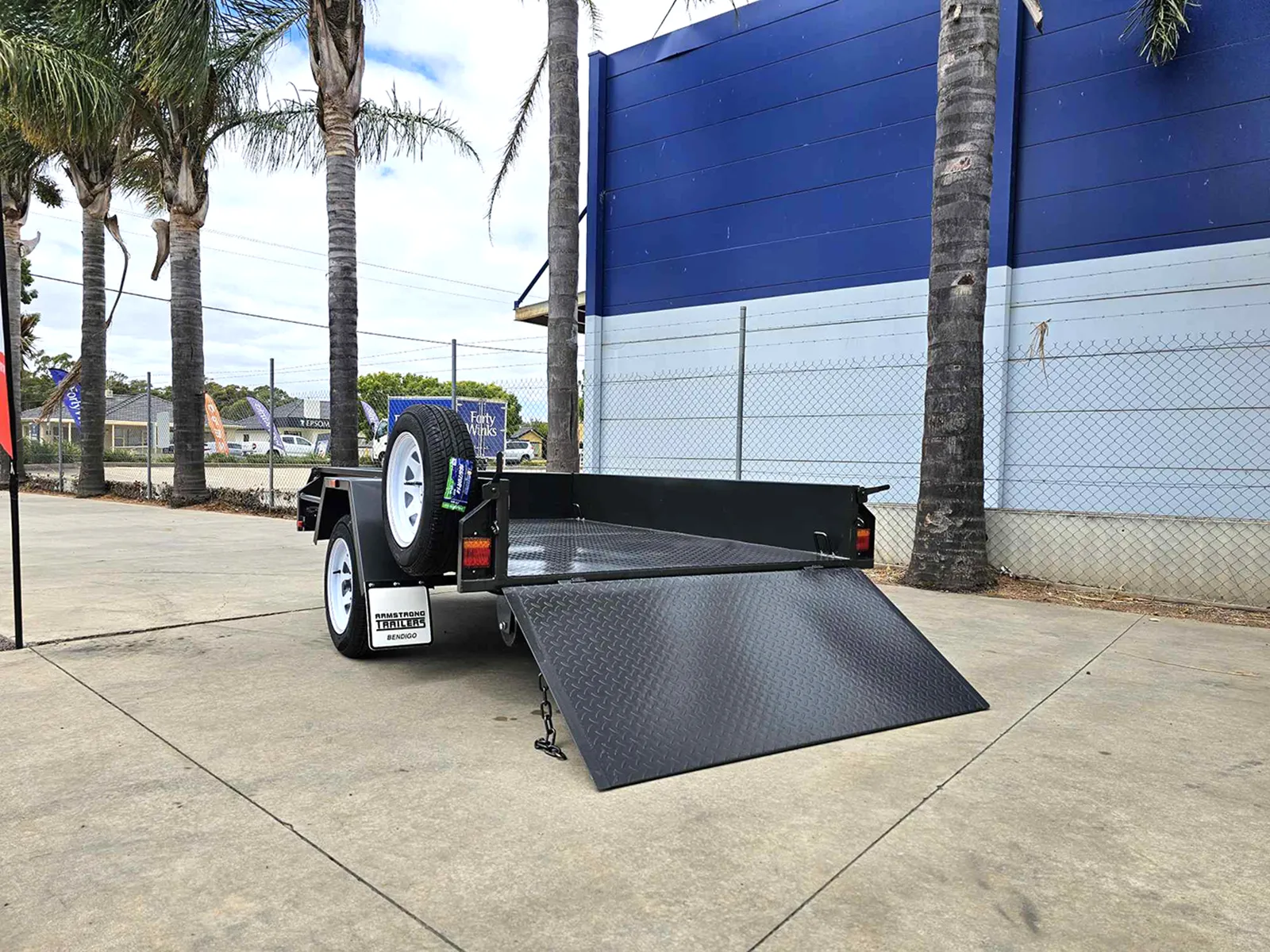 8x5 galvanised golf buggy trailers for sale bendigo -12