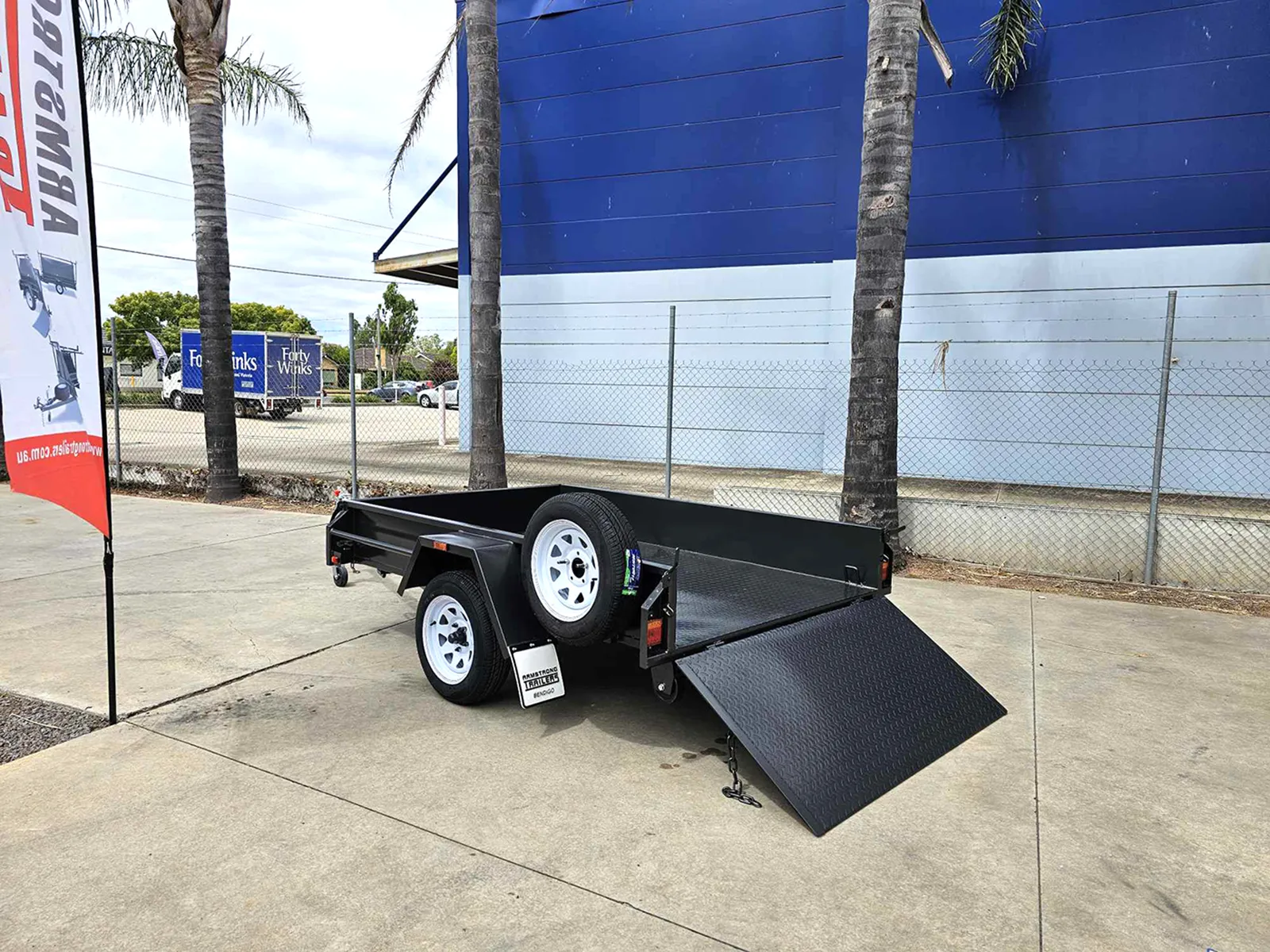 8x5 galvanised golf buggy trailers for sale bendigo -3