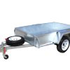 Australian Galvanised Single Axle Box Trailer for Sale in Bendigo