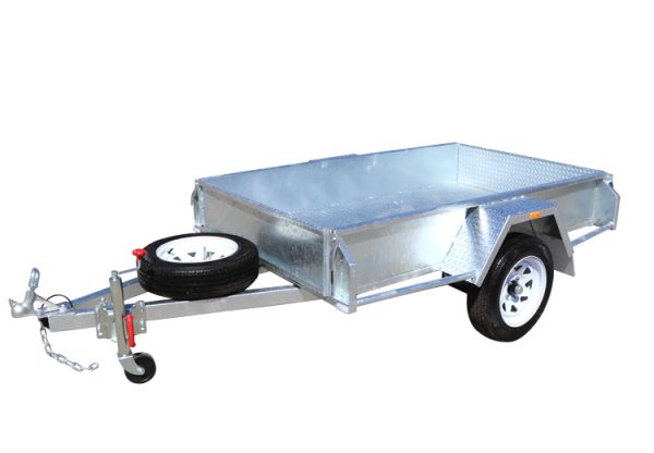Australian Galvanised Single Axle Box Trailer for Sale in Bendigo